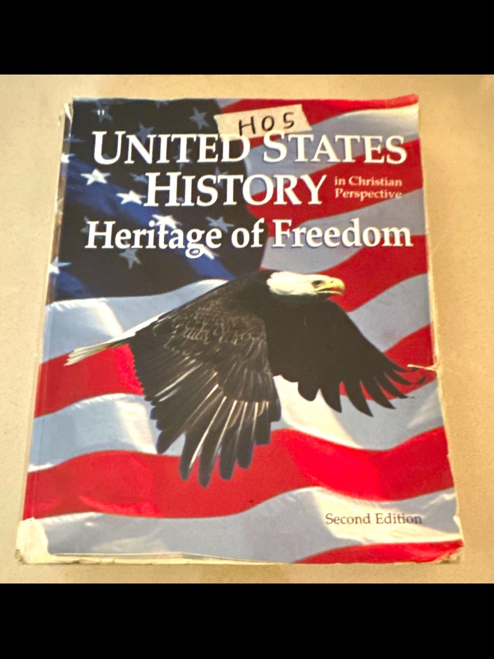 United States History: Heritage of Freedom Textbook - Blue/Red Cover